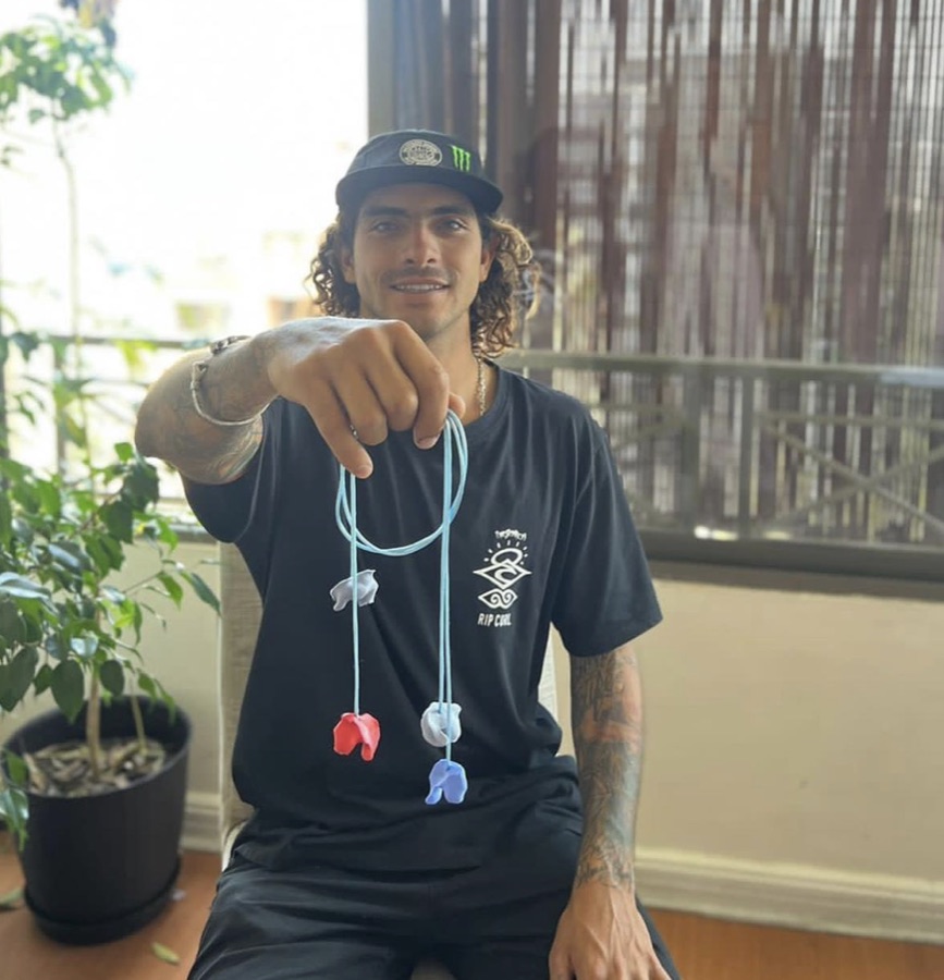 Guillermo Satt con protectores OTOPUSH