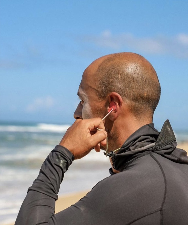 Ramón Navarro con protectores OTOPUSH